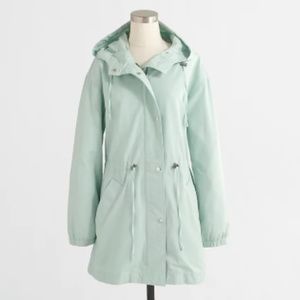 J. Crew Mint Anorak